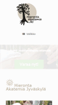 Mobile Screenshot of hierontaakatemia.com